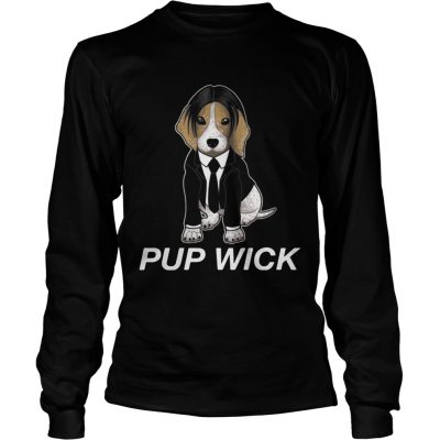 John Wick Puppy Pup Wick longsleeve tee