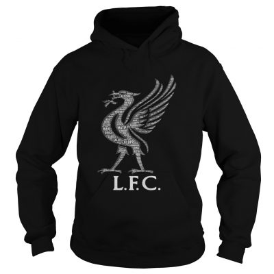 Liverpool FC Mo Salah never give up black hoodie