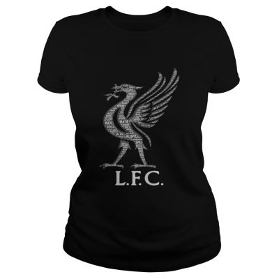 Liverpool FC Mo Salah never give up black ladies tee