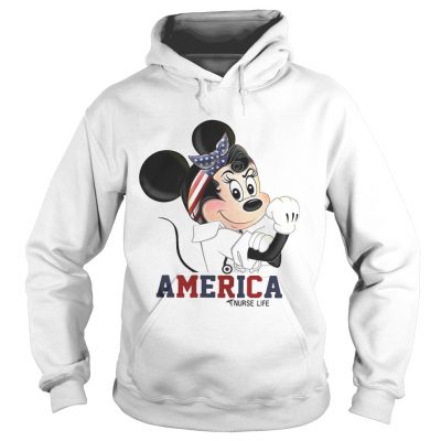 Mickey American nurse life hoodie