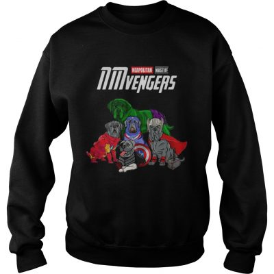 Neapolitan Mastiff Avengers NMvengers Marvel Endgame sweatshirt