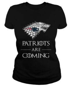 New England Patriots are coming Game of Thrones ladies Tee