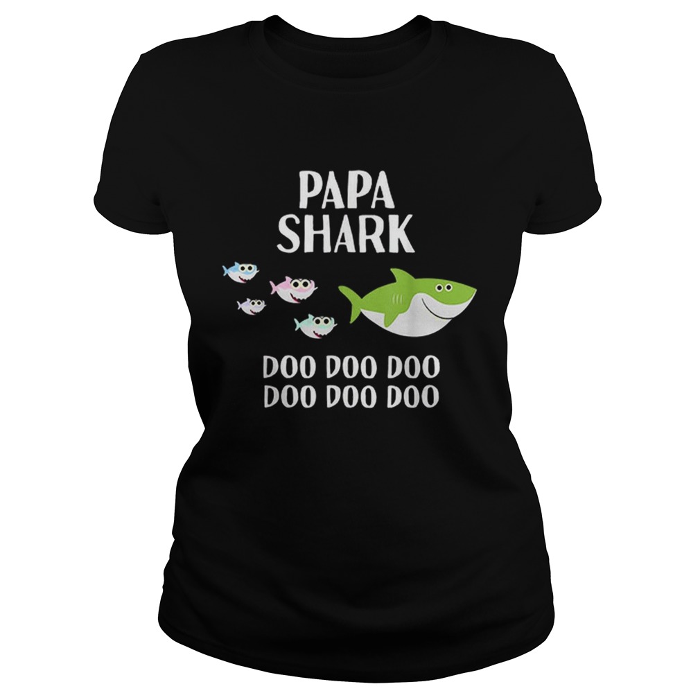 Papa Shark Doo Doo Classic Ladies