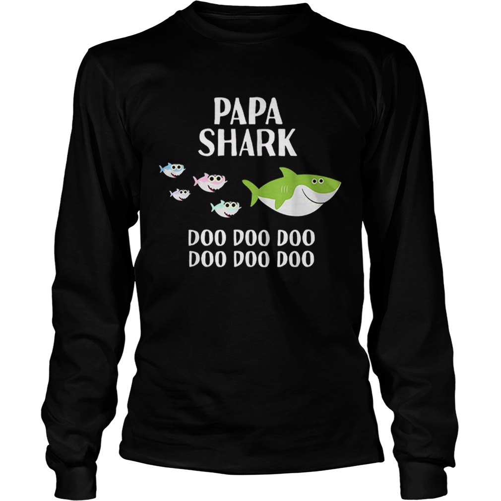 Papa Shark Doo Doo LongSleeve