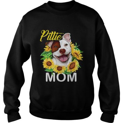 Pillie staffordshire Mom sunflowers sweatshirt