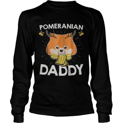 Pomeranian Daddy longsleeve tee