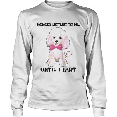 Poodle Funny longsleeve tee