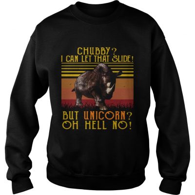 Rhino chubby I can let that slide but unicorn oh hell no vintage sweatshirt