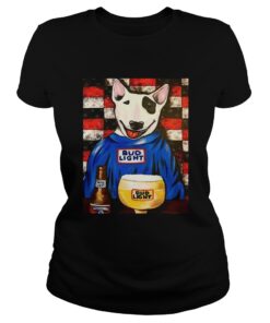 Spuds Mackenzie Bud Light ladies tee