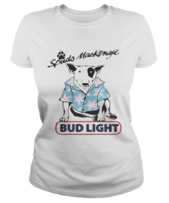 Spuds Mackenzie Bud light ladies tee