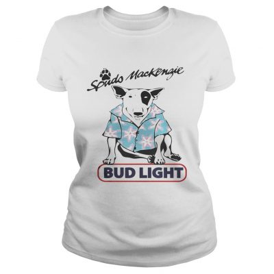 Spuds Mackenzie Bud light ladies tee