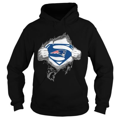 Superman New England Patriots hoodie