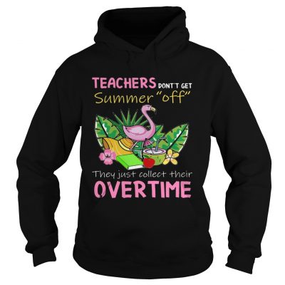 Teacher Dont Get Summer Off They Just Collect Their Overtime hoodie