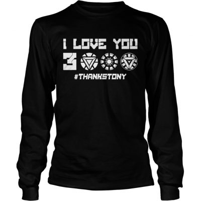 ThanksTony I Love You 3000 longsleeve tee