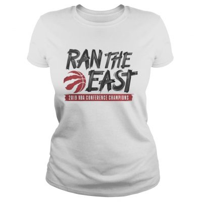 Toronto raptors ran the east 2019 NBA conference champions ladies tee