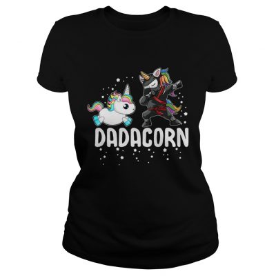 Unicorn Dadacorn ladies tee