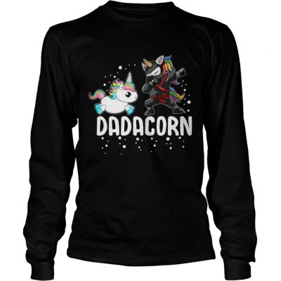 Unicorn Dadacorn longsleeve tee