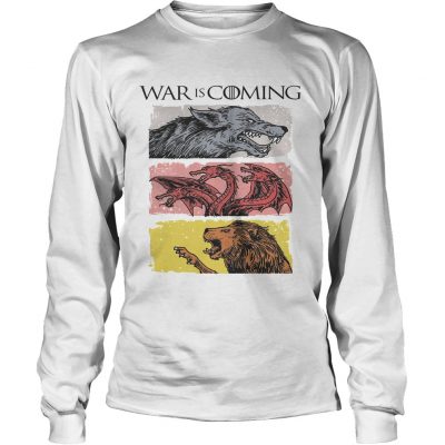 War is coming sublimation dryfit Game of Thrones longsleeve tee