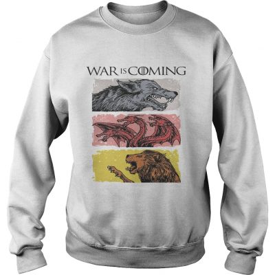 War is coming sublimation dryfit Game of Thrones sweatshirt