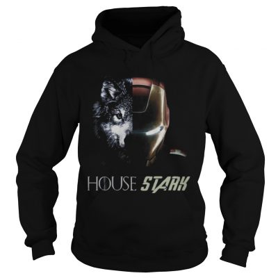 Wolf and Iron Man House Stark hoodie