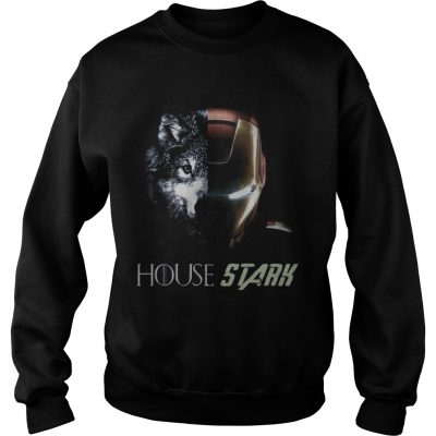 Wolf and Iron Man House Stark sweatshirt