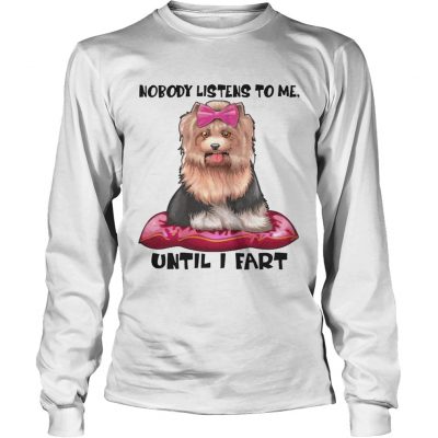 Yorkshire Terrier Funny longsleeve tee