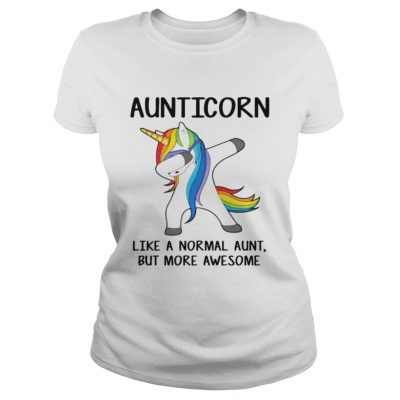 Aunticorn dabbing like a normal aunt but more awesome ladies