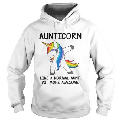 Aunticorn dabbing like a normal aunt but more awesome hoodie