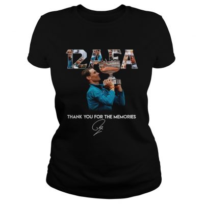 12 AFA Roland Garros thank you for the memories ladies tee