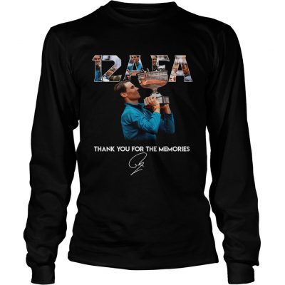 12 AFA Roland Garros thank you for the memories longsleeve tee