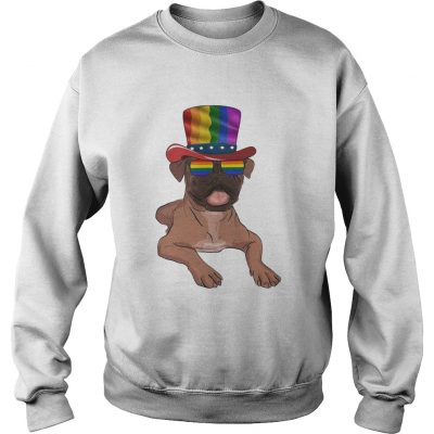 Boxers Gay Pride Lgbt Rainbow Flag LGBT sweatshirt