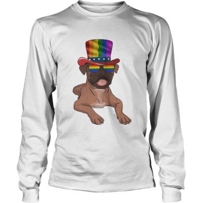 Boxers Gay Pride Lgbt Rainbow Flag LGBT longsleeve tee