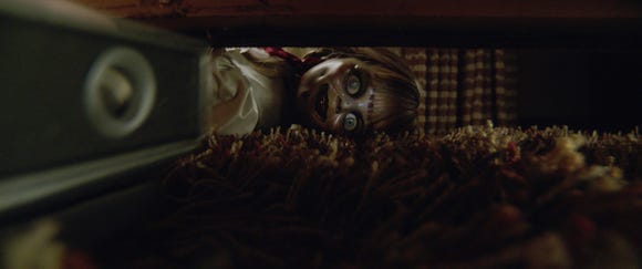 Annabelle the doll is unleashed for her third movie, "Annabelle Comes Home."