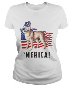 4th of July Cockapoo Dog Merica  Classic Ladies