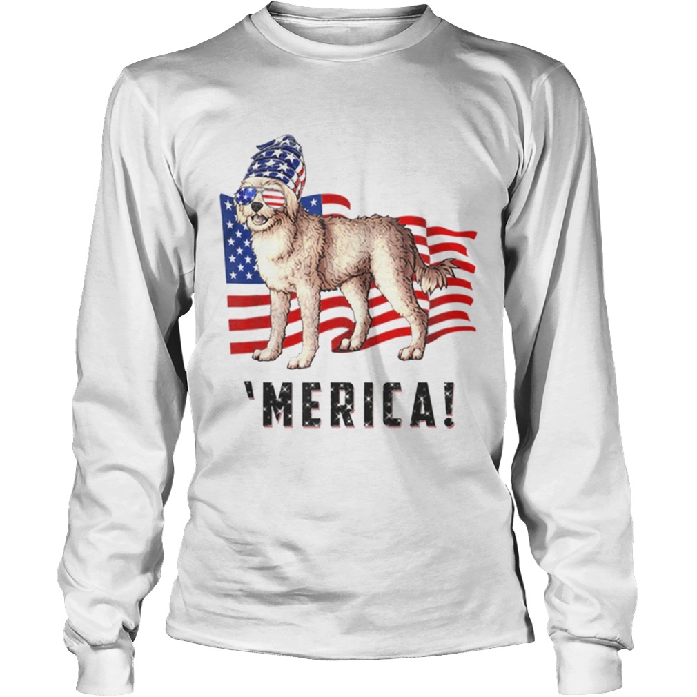 4th of July Cockapoo Dog Merica LongSleeve