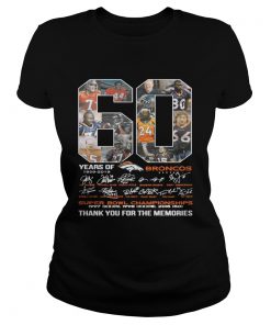 60 years of Denver Broncos signature Super Bowl Champions Classic Ladies