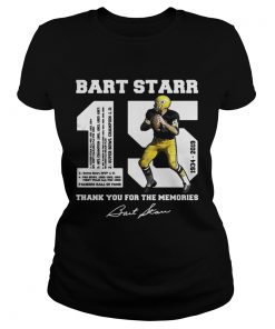 Bart Starr 15 19342019 thank you for the memories  Classic Ladies