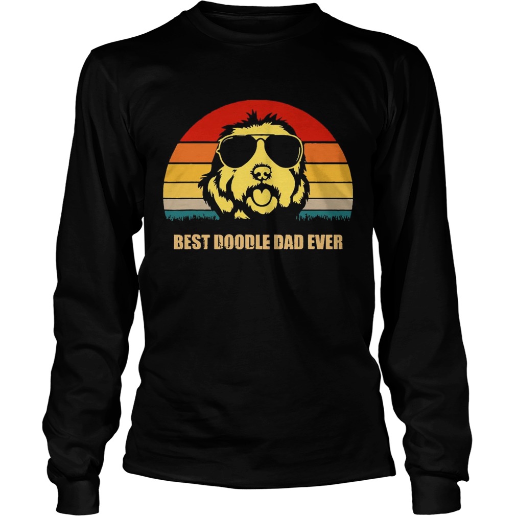 Best Doodle Dad Ever Shirt LongSleeve