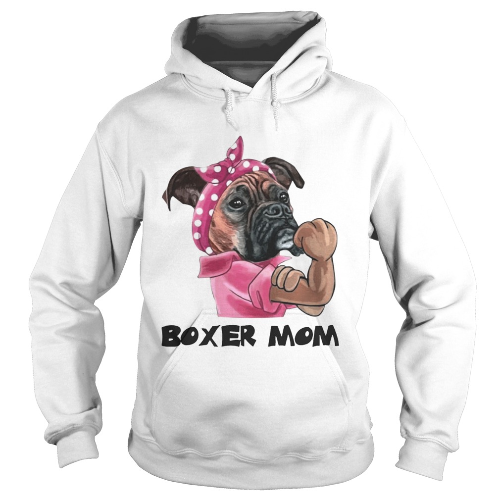 Boxer Mom Strong Mom Shirt Hoodie