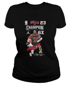 Bulls 23 Champion 6X Michael Jordan signature  Classic Ladies