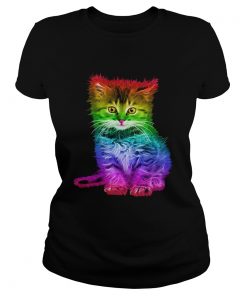 Cat Lover LGBT Pride  Classic Ladies