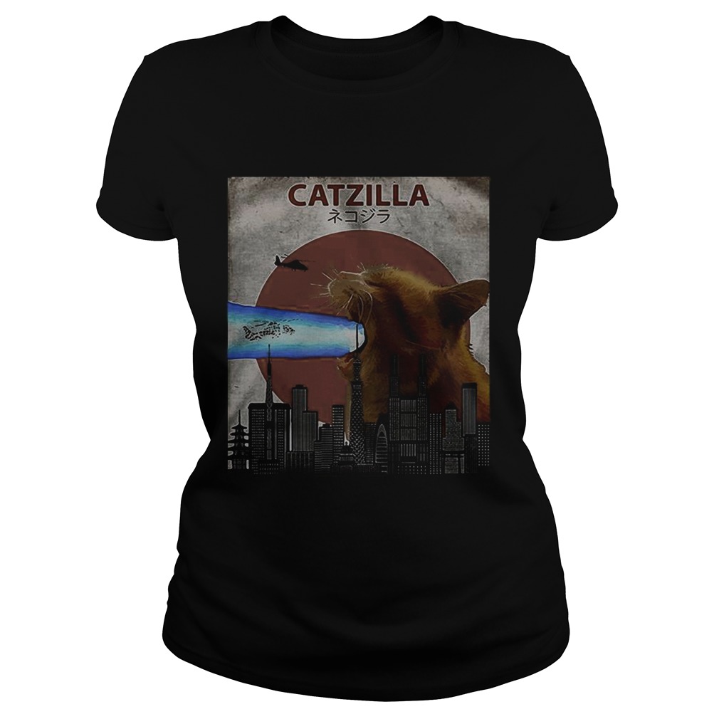 Catzilla Godzilla King of Monsters Classic Ladies