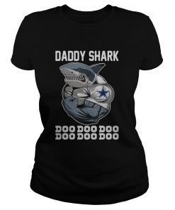 Dallas Cowboys Daddy shark doo doo doo  Classic Ladies