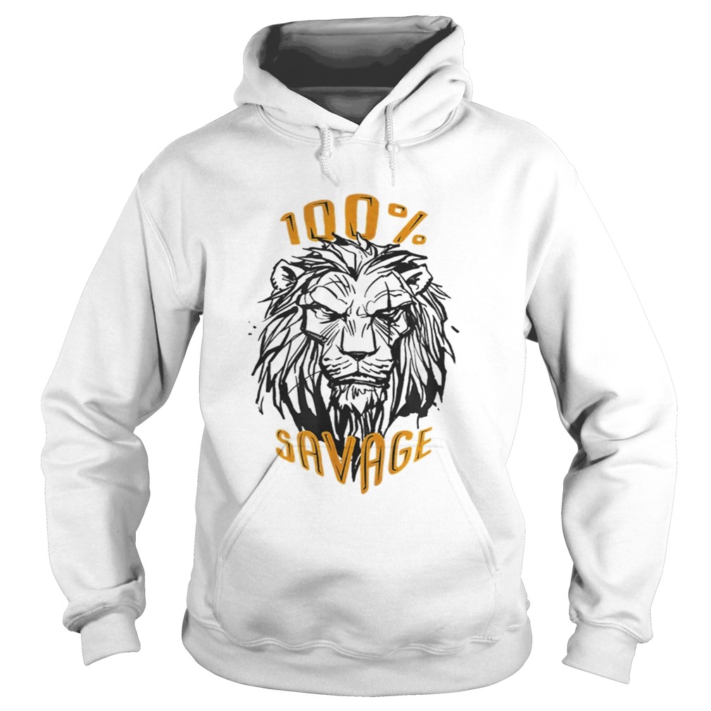 Disney The Lion King Scar 100 Savage Hoodie