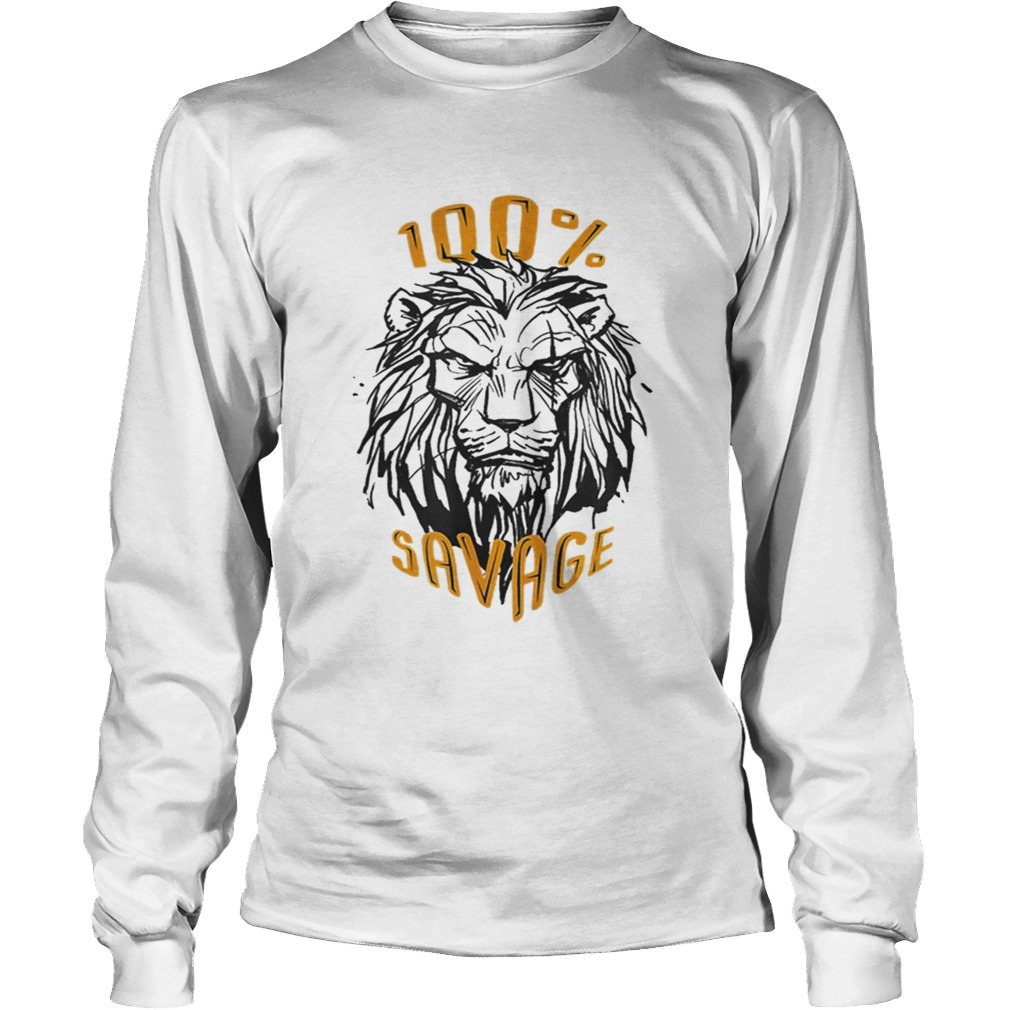 Disney The Lion King Scar 100 Savage LongSleeve