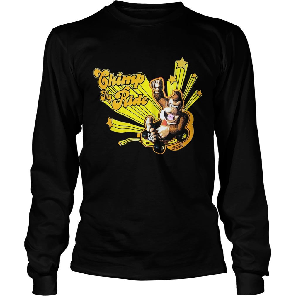 Donkey Kong Mario Kart Chimp my ride LongSleeve