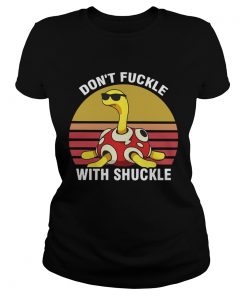 Dont fuckle with shuckle vintage sunset  Classic Ladies