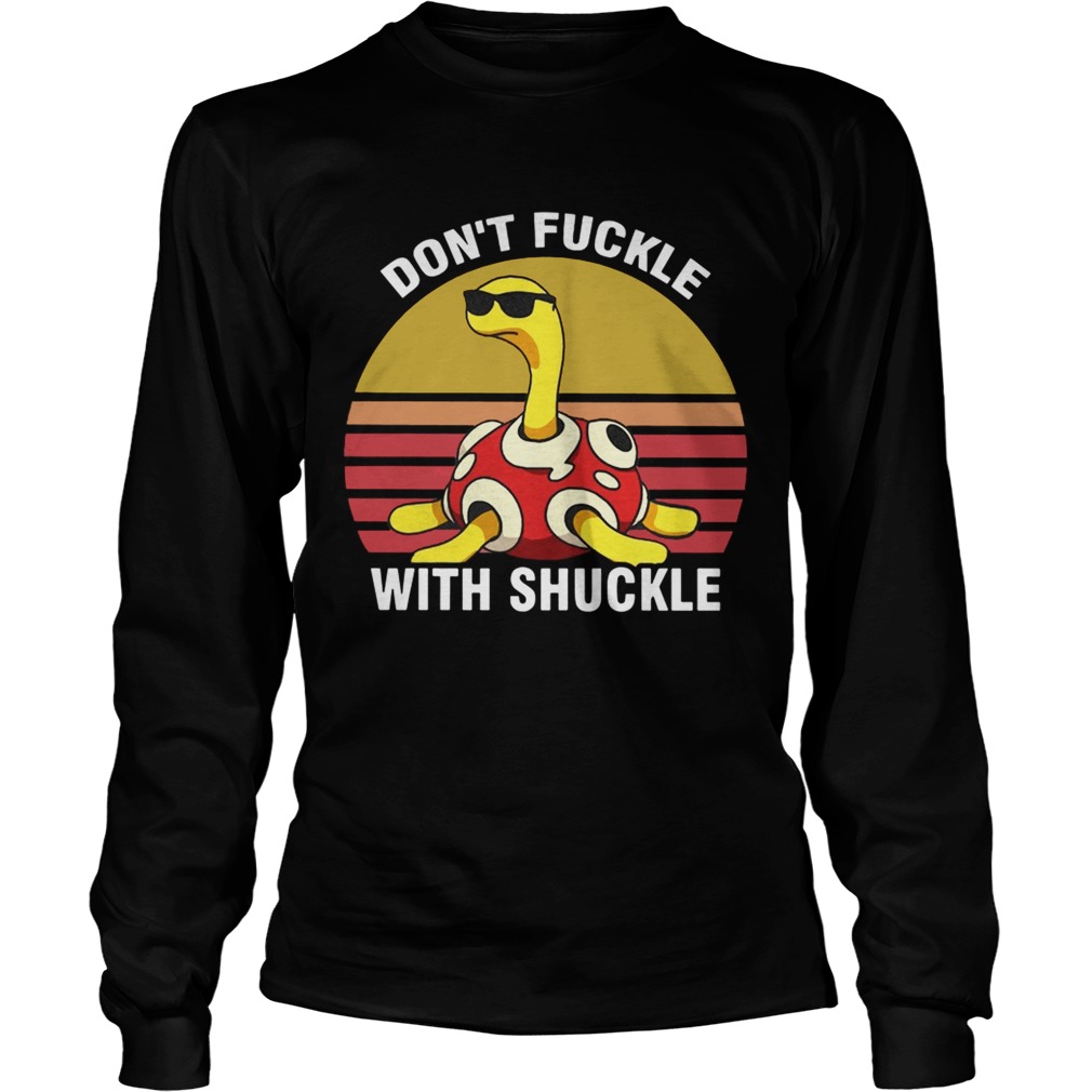 Dont fuckle with shuckle vintage sunset LongSleeve