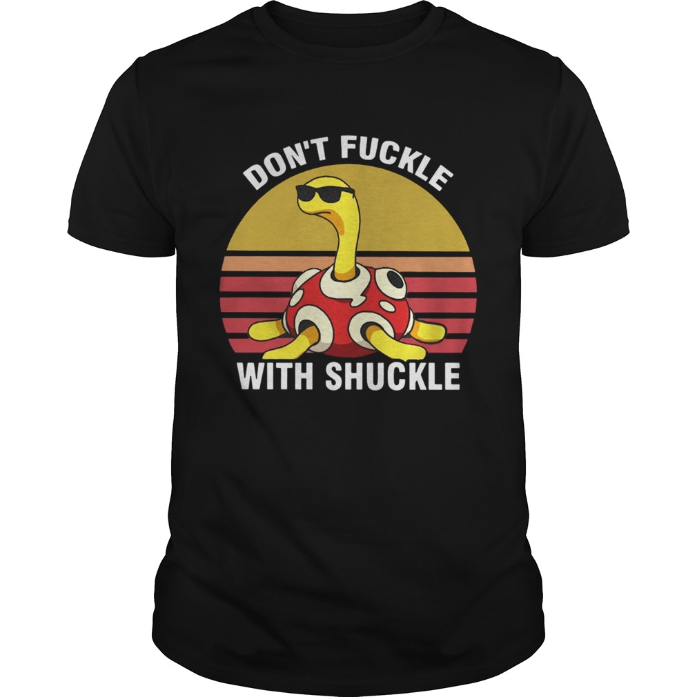 Dont fuckle with shuckle vintage sunset shirt