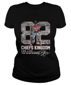 Dwayne Bowe 82 Kansas City Chiefs Kingdom for life signature Classic Ladies